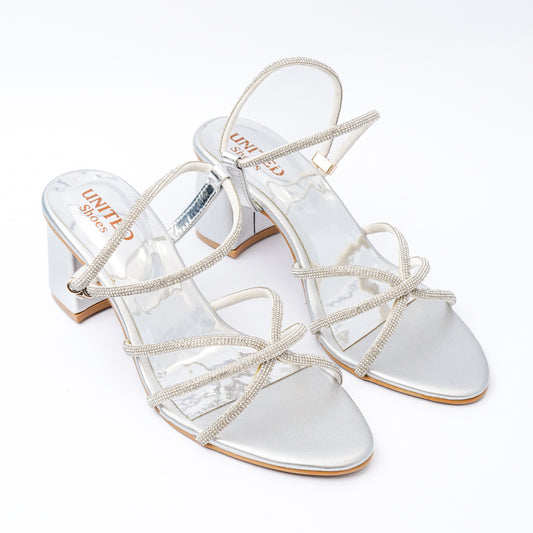 United Shoes Elegent Strappy Heals for Women