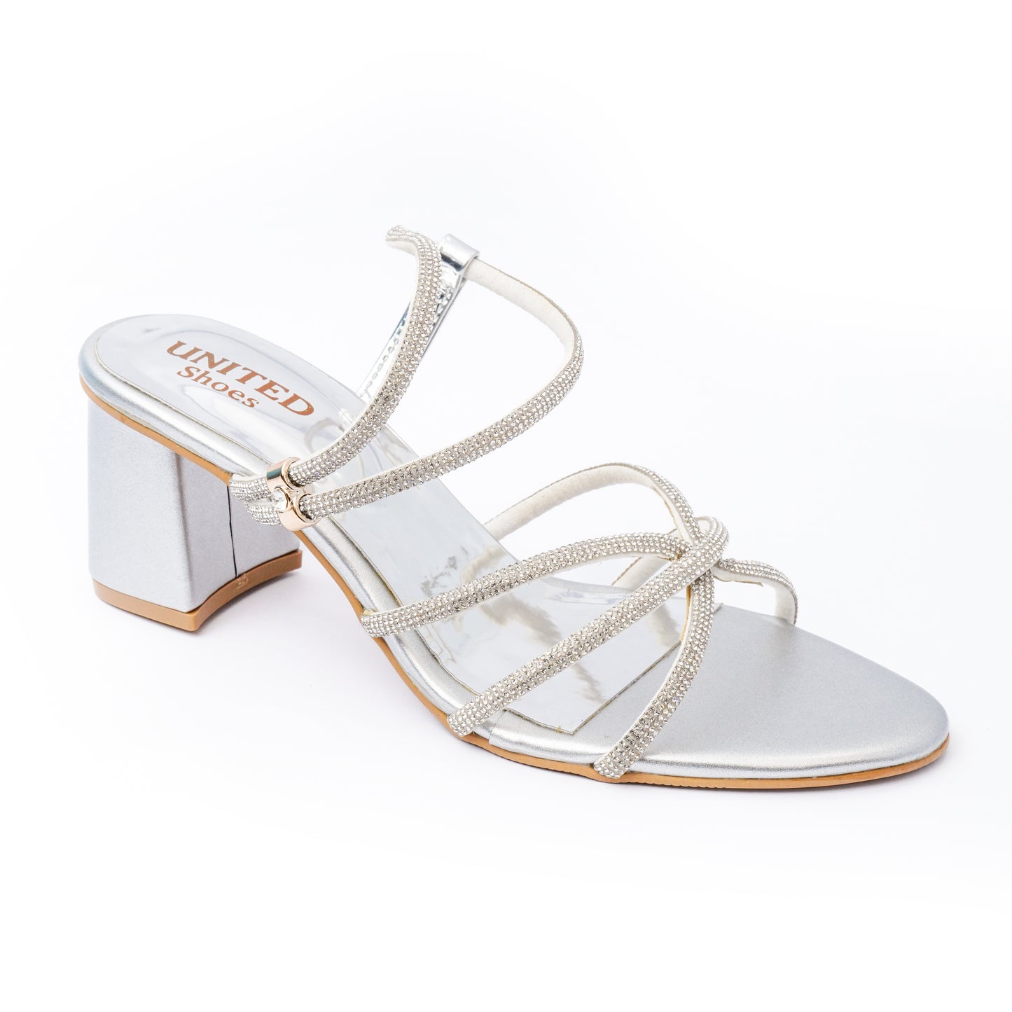 United Shoes Elegent Strappy Heals for Women